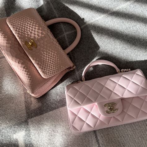 chanel pink caviar classic flap|The Complete Guide to the Chanel 22P Classic Mini Handle .